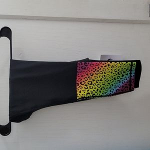 Ziya rainbow leopard legging